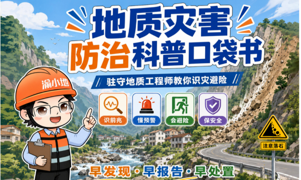 群防群治百日攻坚·地灾科普丨地质灾害防治科普口袋书